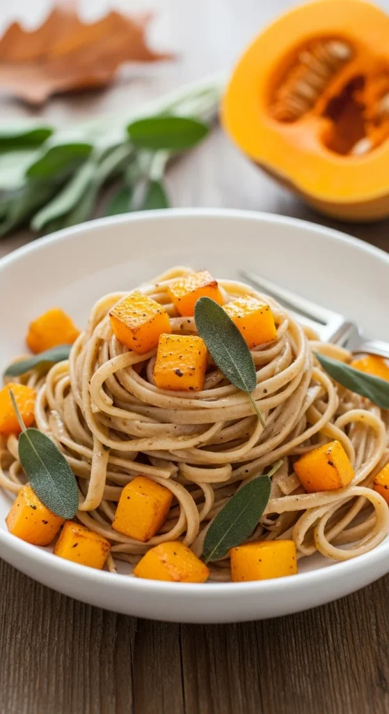 9. Butternut Squash and Sage Pasta