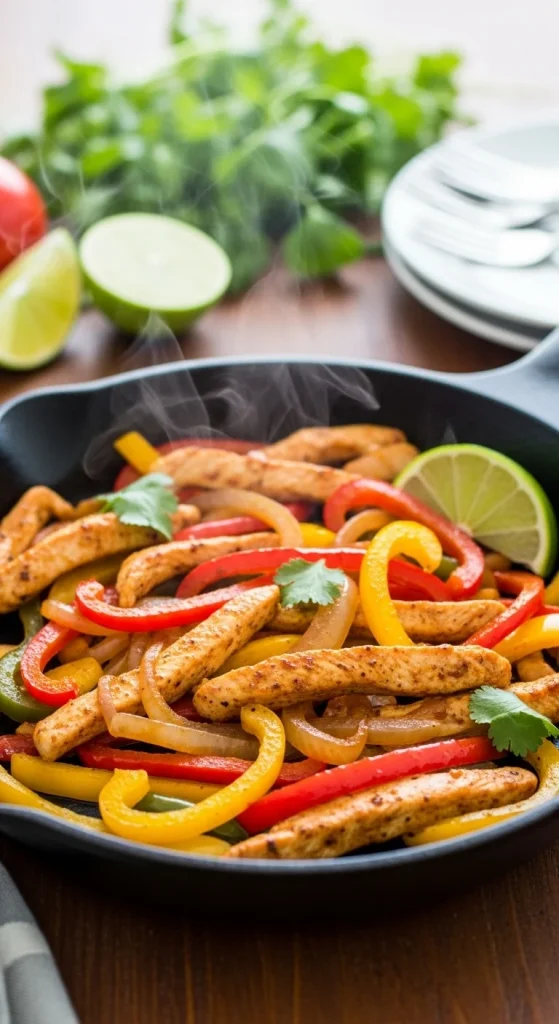 9. Chicken Fajita Skillet