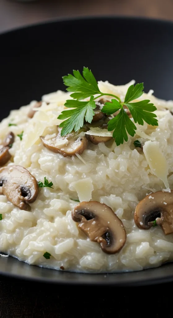 9. Mushroom Risotto