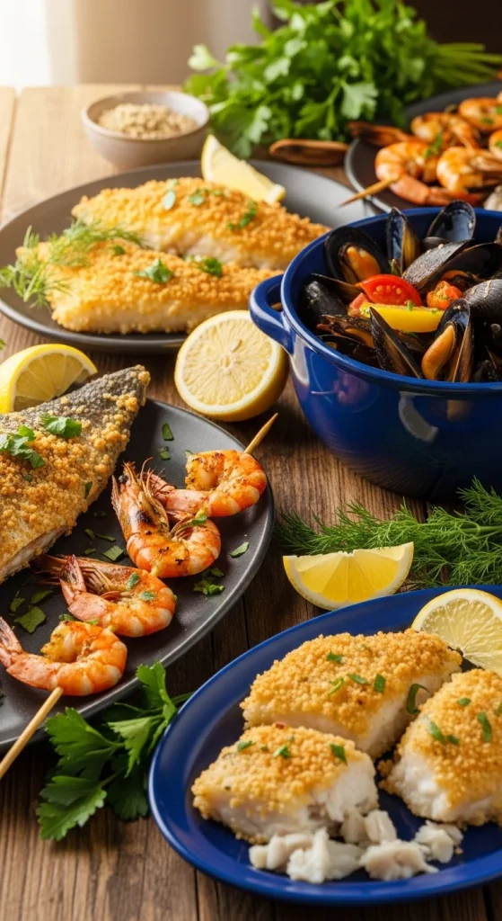 easy seafood dinners