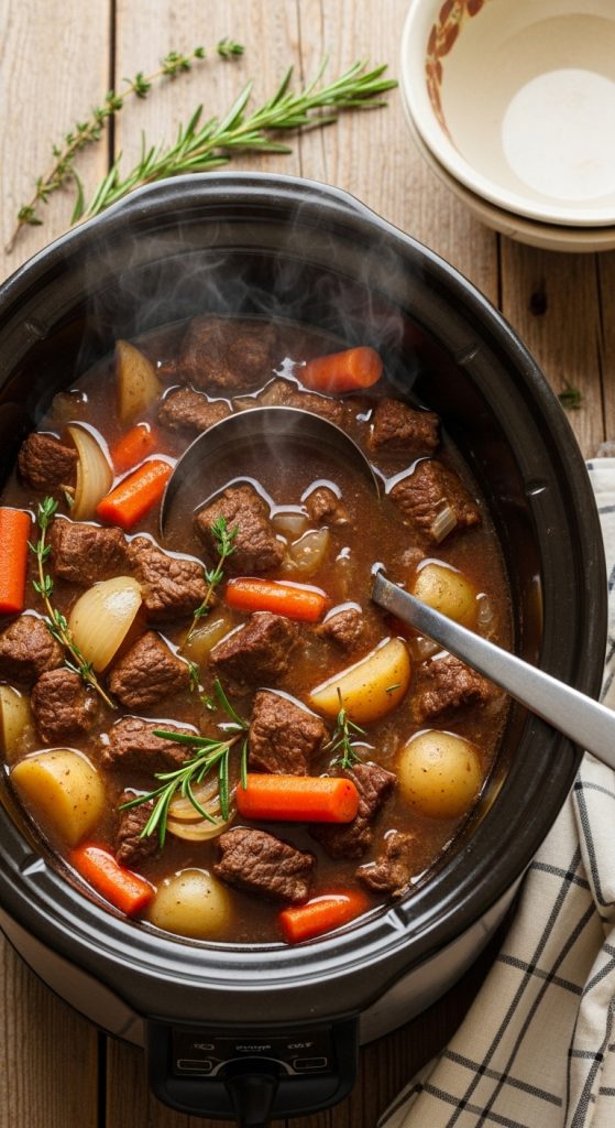 1. Beef and Vegetable Stew