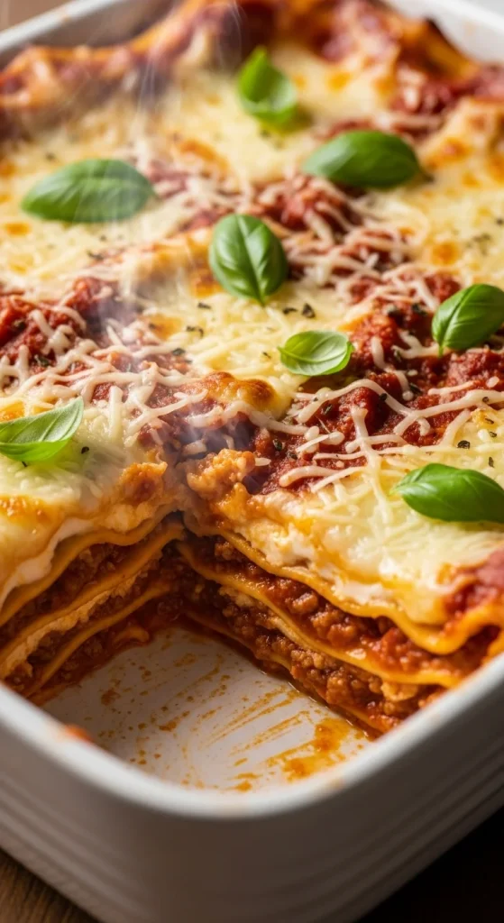 1. Classic Beef Lasagna