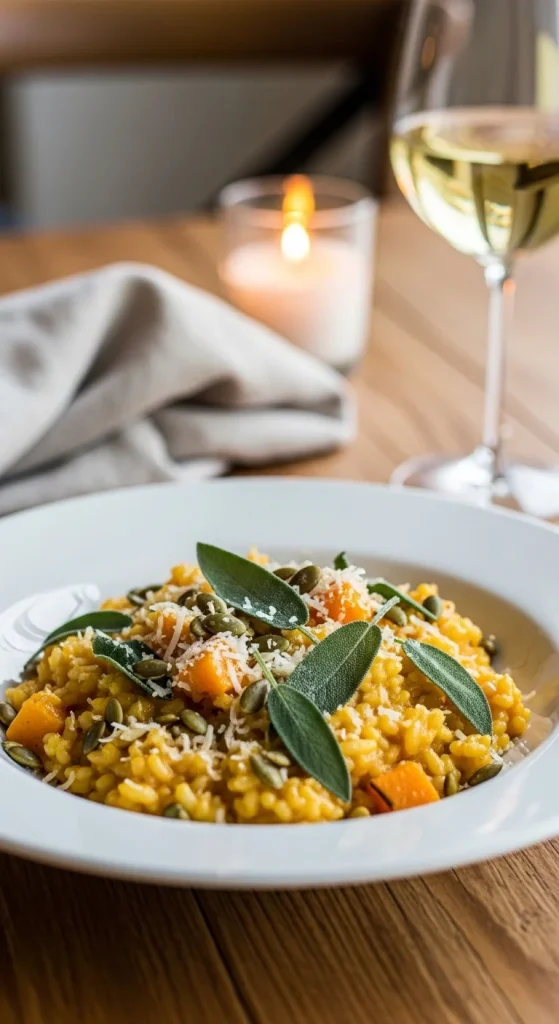 1. Creamy Butternut Squash Risotto
