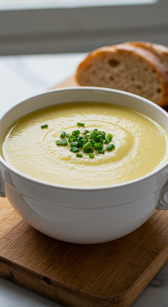 1. Creamy Potato Leek Soup