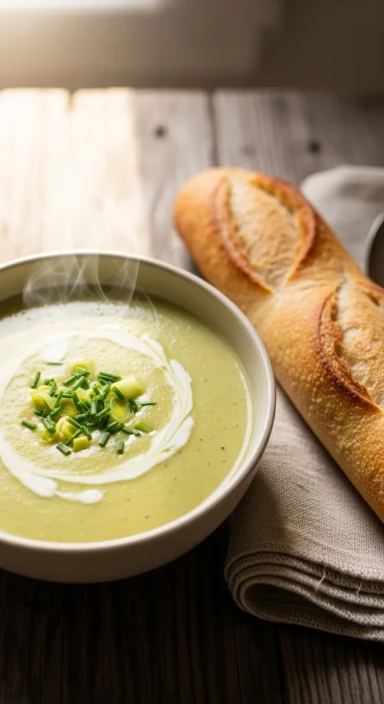 1. Creamy Potato Leek Soup