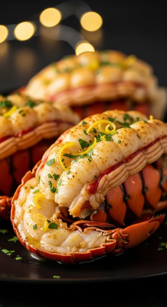 1. Garlic Butter Lobster Tails
