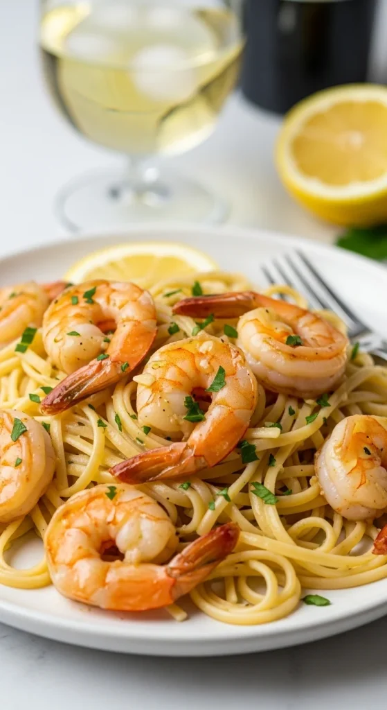1. Garlic Butter Shrimp Scampi