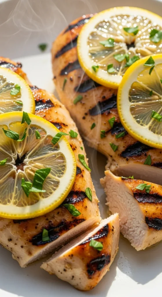 1. Grilled Lemon Herb Chicken (1)
