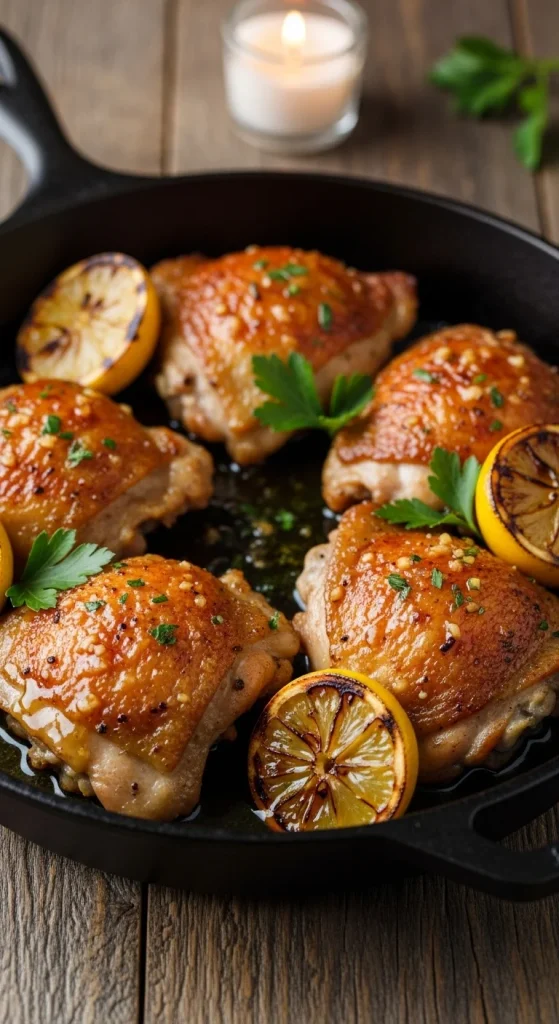 1. Lemon Garlic Butter Chicken