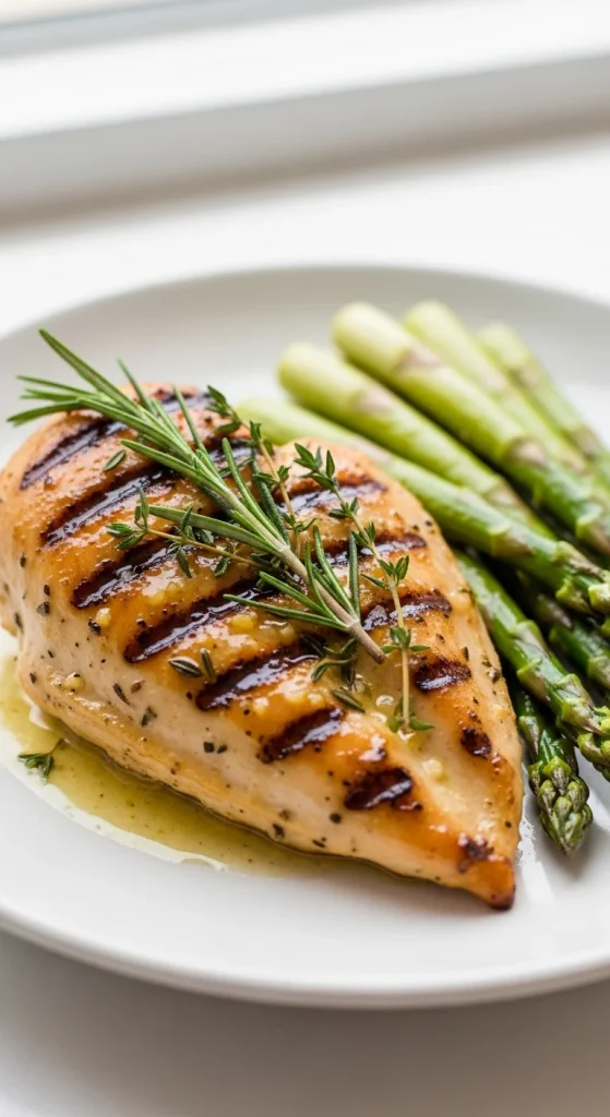 1. Lemon Herb Grilled Chicken 