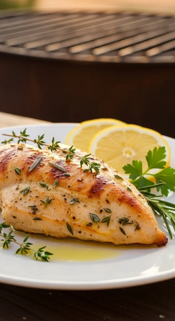 1. Lemon Herb Grilled Chicken