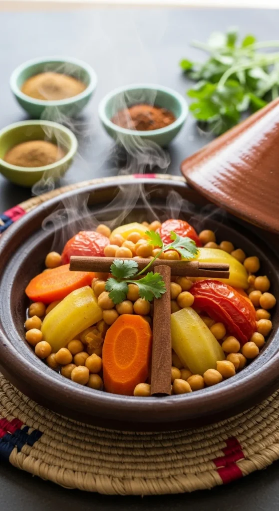 1. Moroccan Chickpea Tagine