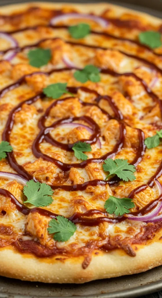 10. BBQ Chicken Pizza