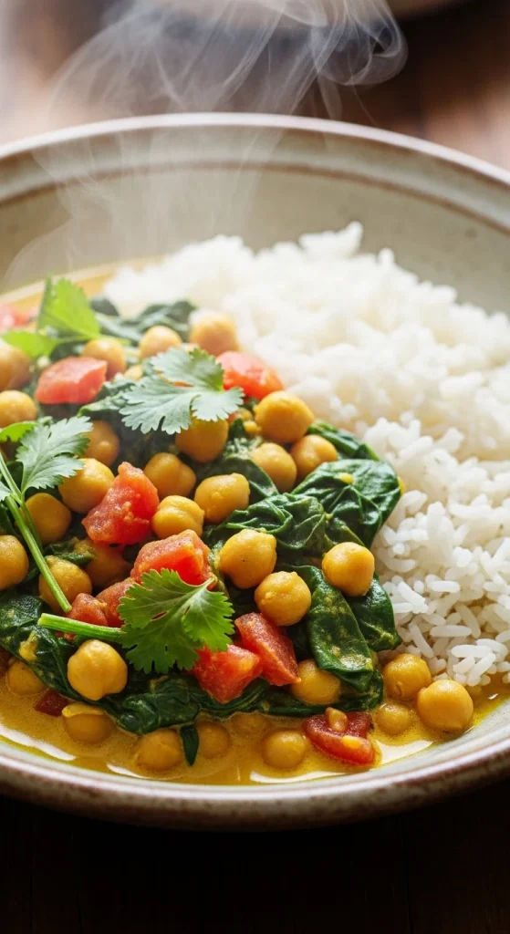10. Chickpea Curry