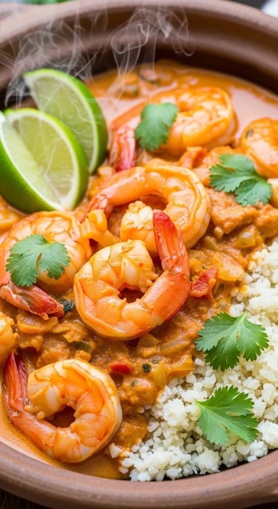 10. Coconut Curry Shrimp