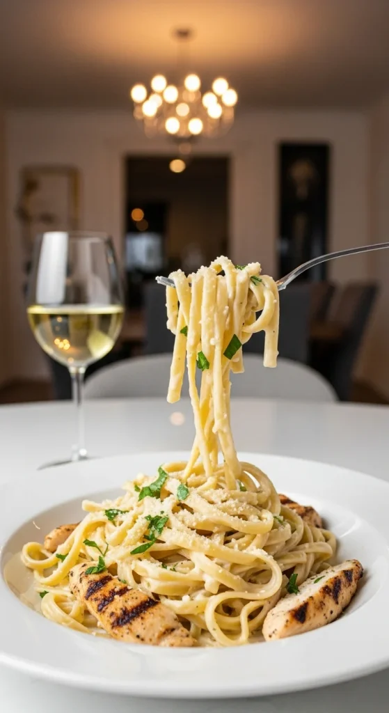 10. Creamy Chicken Alfredo