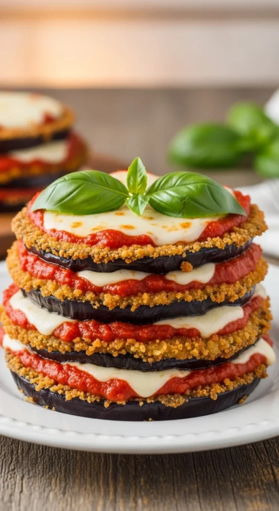 10. Eggplant Parmesan