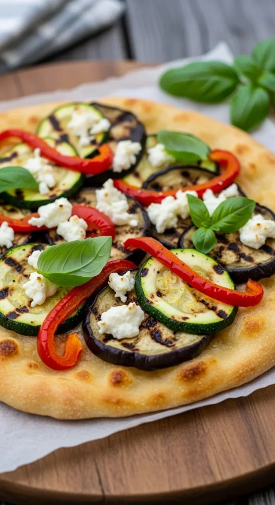 10. Grilled Vegetable Flatbread