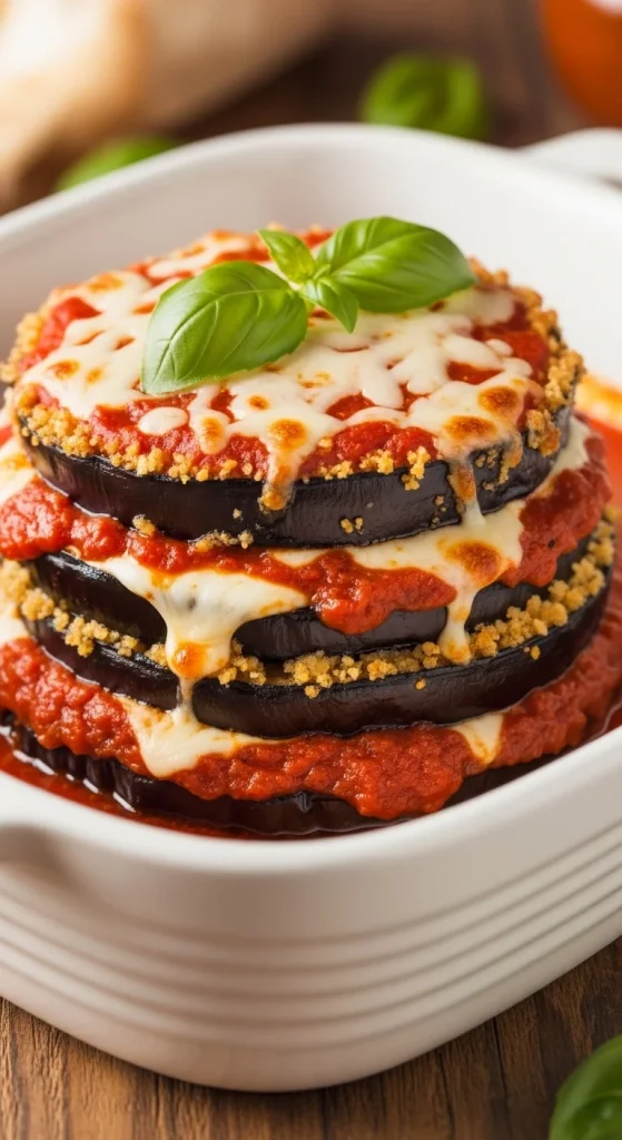 10. Keto Eggplant Parmesan