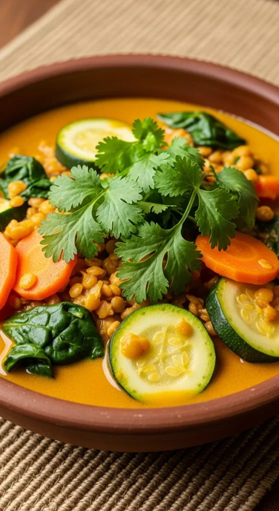 10. Lentil and Vegetable Curry