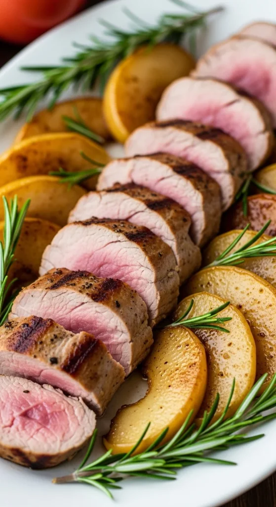 10. Pork Tenderloin with Apples