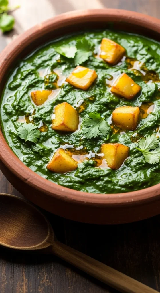10. Saag Aloo