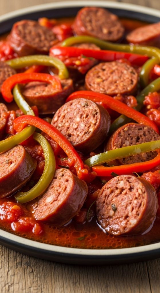 10. Sausage and Peppers