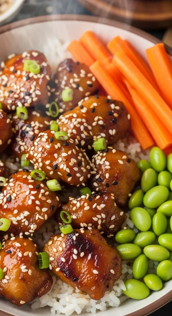 10. Teriyaki Chicken Bowls