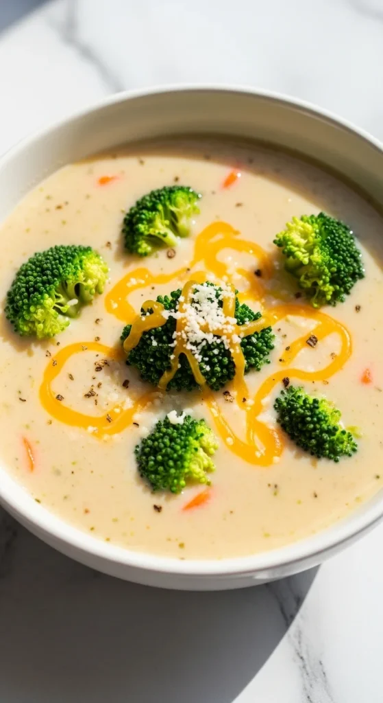 11. Broccoli Cheddar Soup