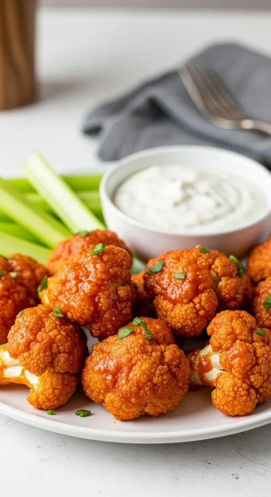 11. Cauliflower Buffalo Wings