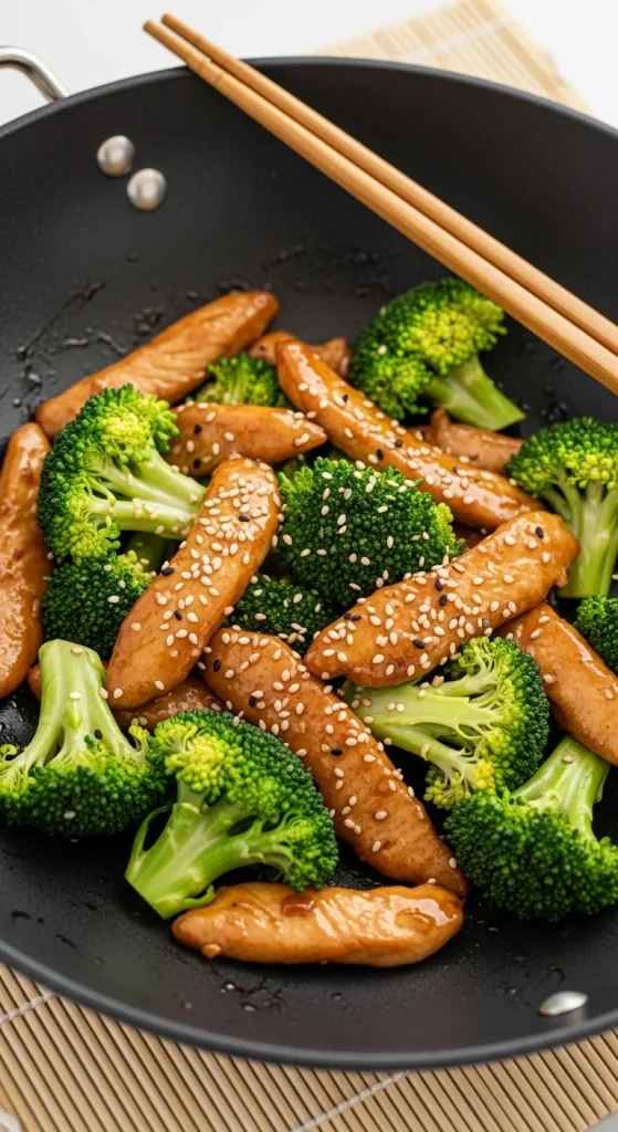 11. Chicken and Broccoli Stir-Fry