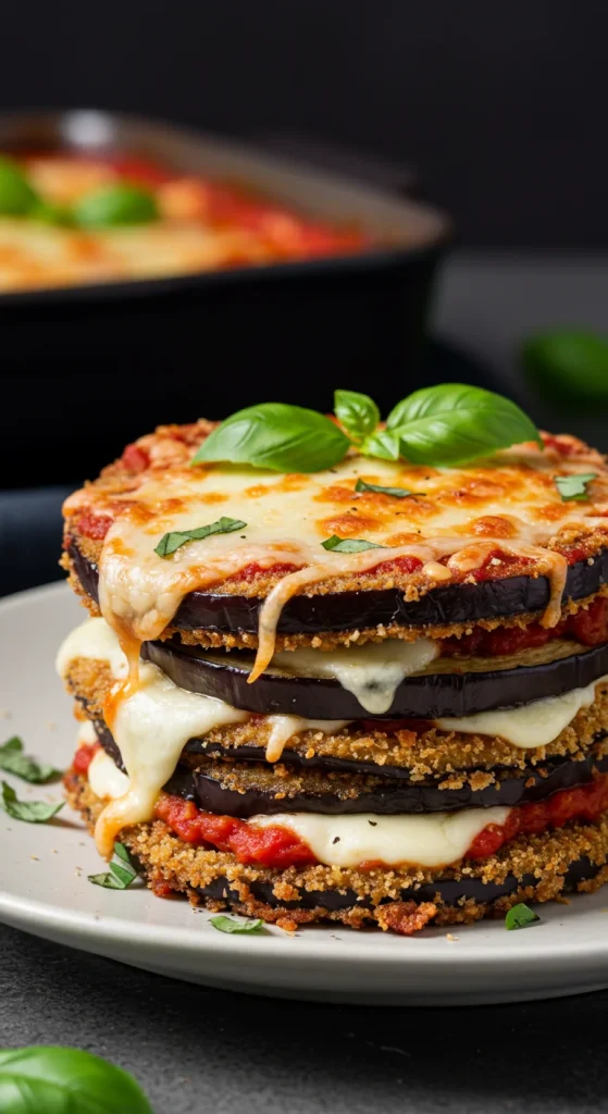 11. Eggplant Parmesan Light