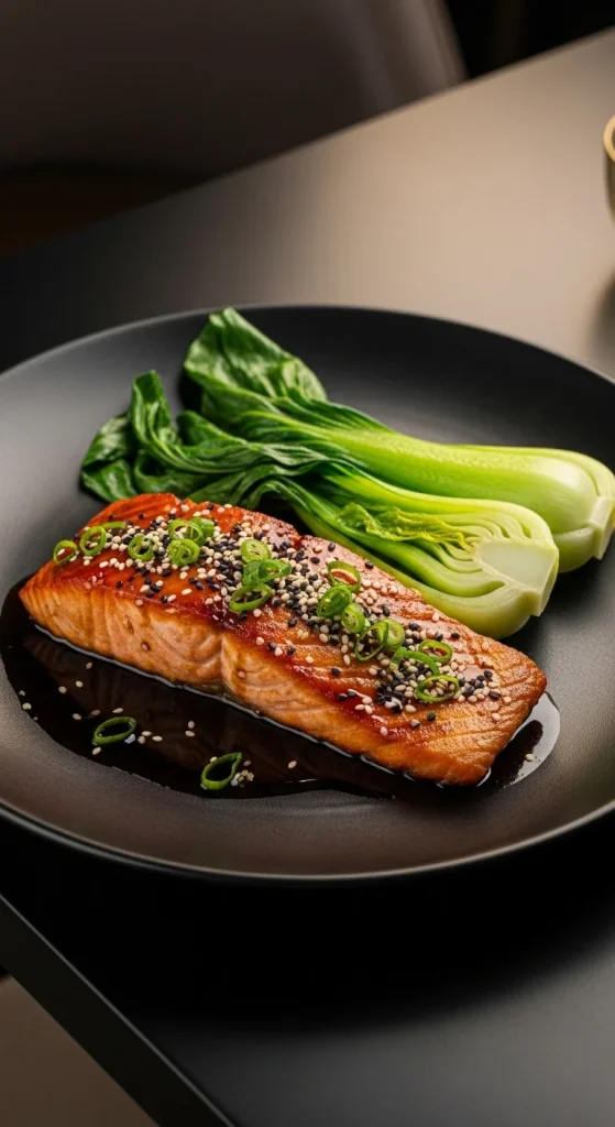 11. Ginger Soy Glazed Salmon
