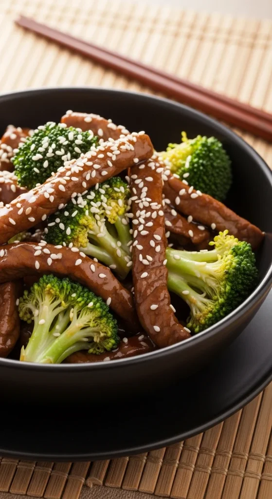 11. Keto Beef and Broccoli Stir-Fry