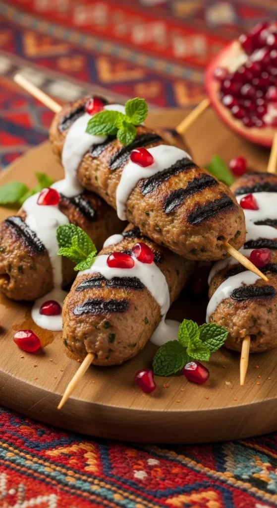 11. Lamb Kofta with Yogurt Sauce