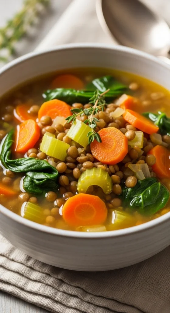 11. Lentil and Vegetable Soup