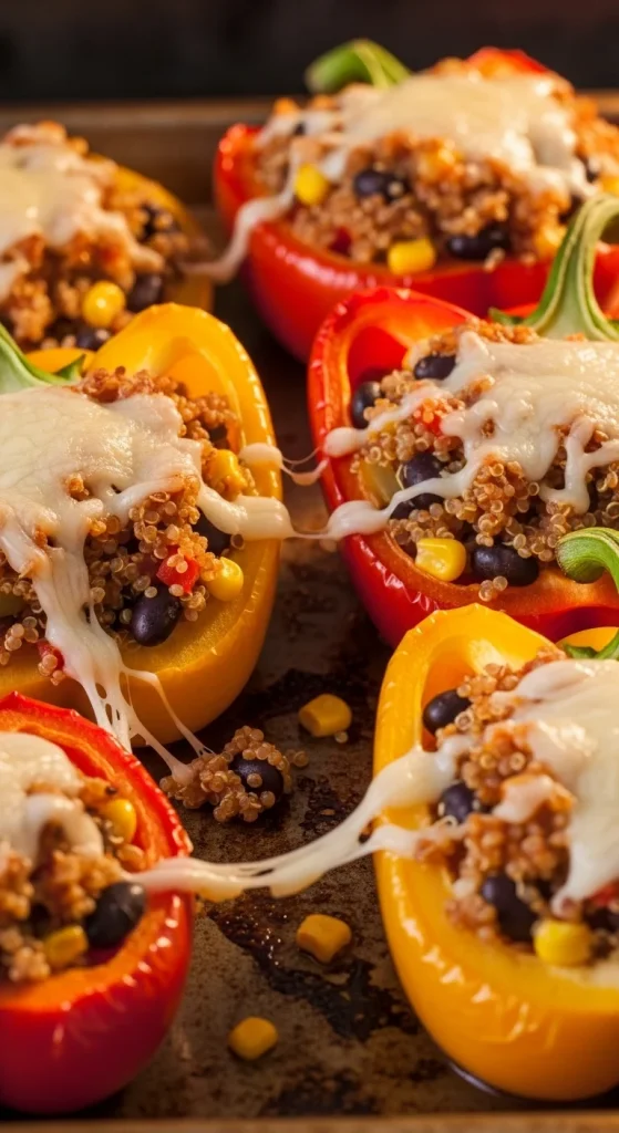 11. Quinoa Stuffed Peppers