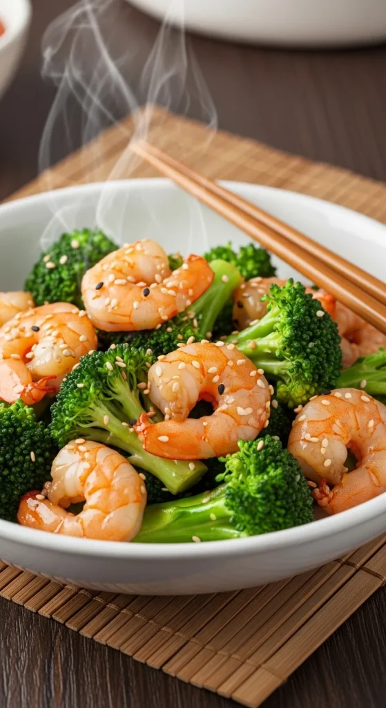 11. Shrimp and Broccoli Stir-Fry