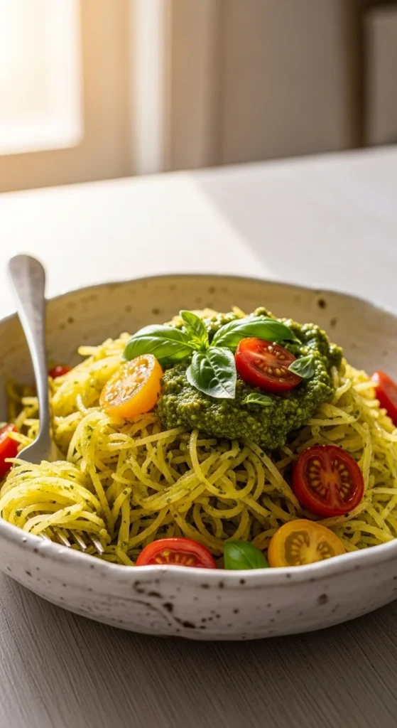 11. Spaghetti Squash with Pesto
