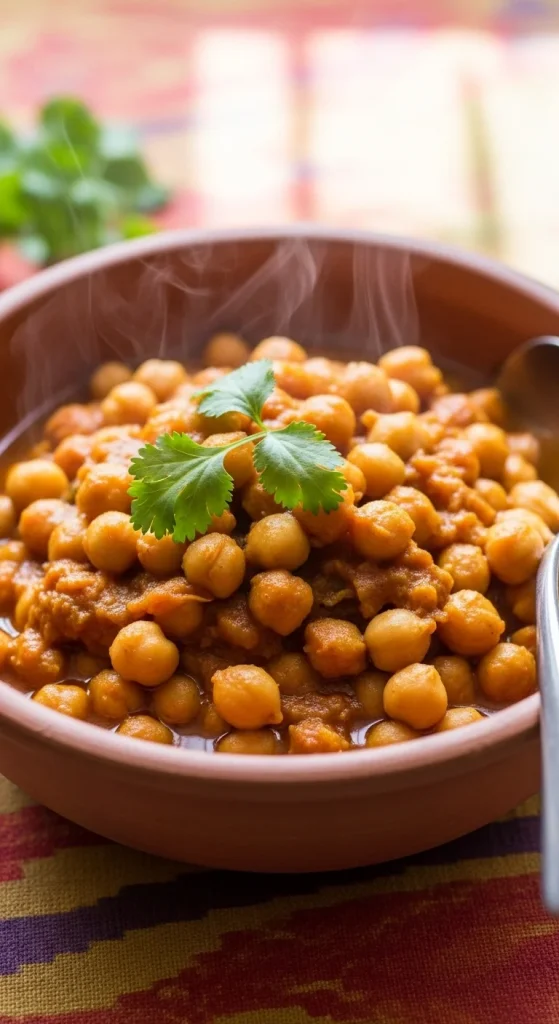 11. Spicy Chickpea Curry