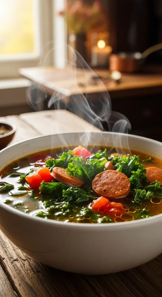 11. Spicy Sausage and Kale Soup