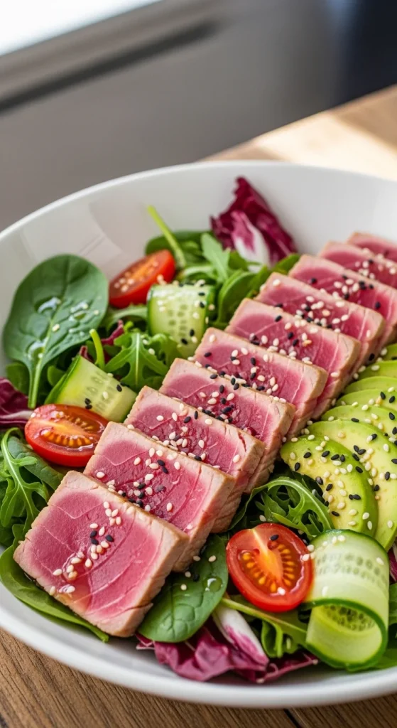 11. Tuna Steak Salad