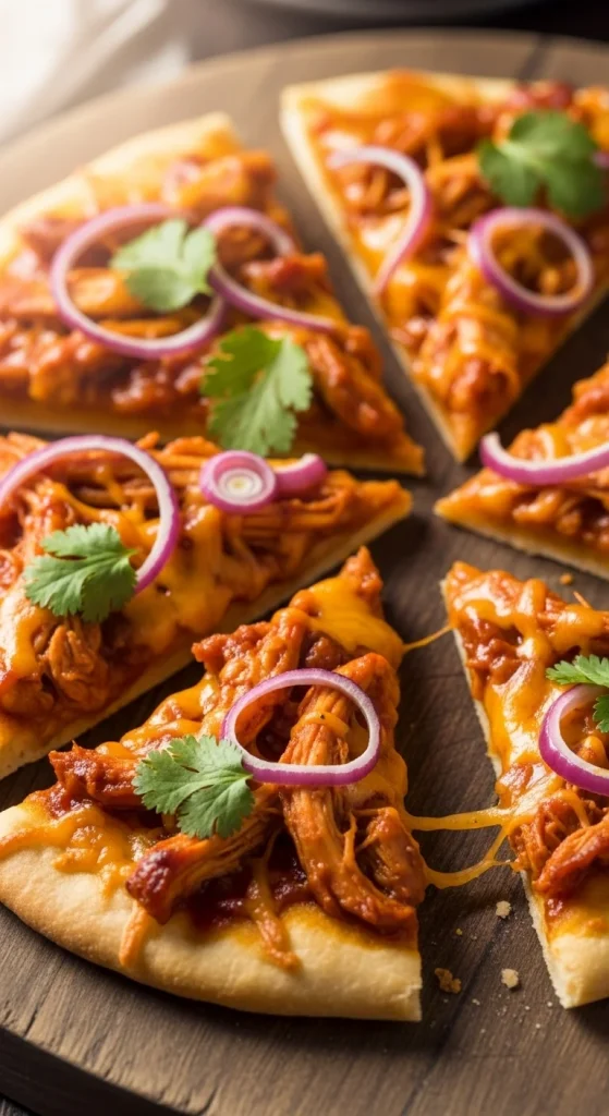 12. BBQ Chicken Flatbread