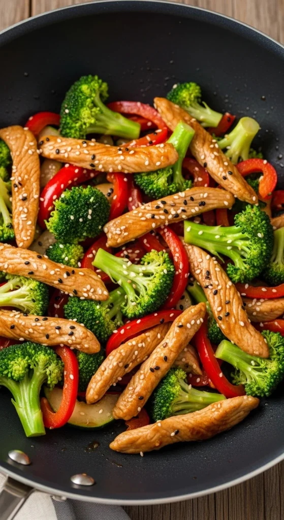 12. Chicken and Veggie Stir-Fry