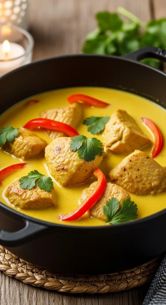 12. Coconut Curry Chicken