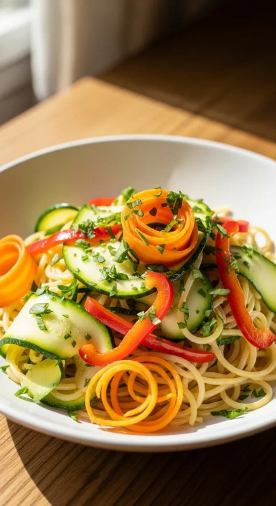 12. Gluten-Free Veggie Primavera Spaghetti