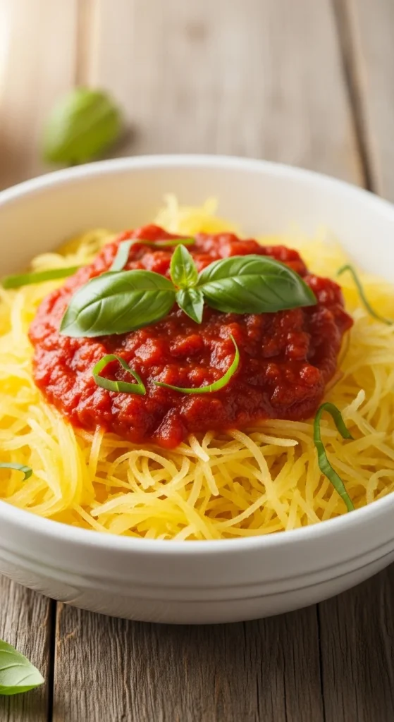 12. Spaghetti Squash with Marinara