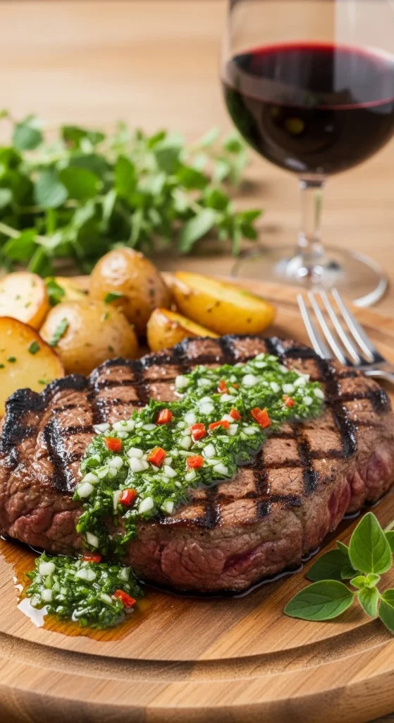 13. Argentinian Chimichurri Steak