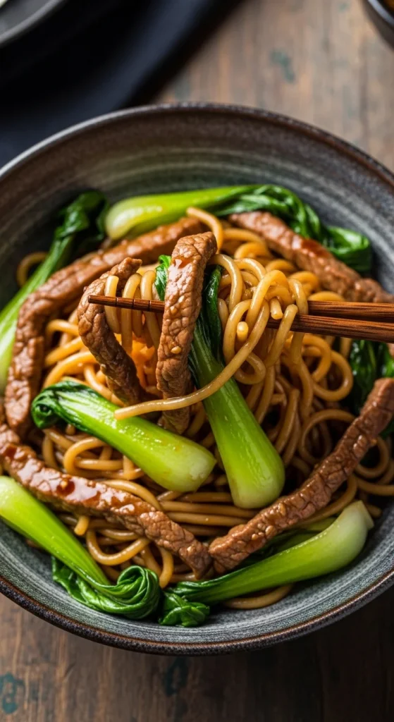 13. Beef Stir-Fry Noodles