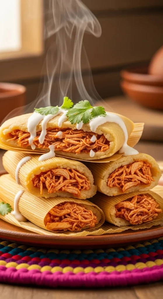 13. Chicken Tamales